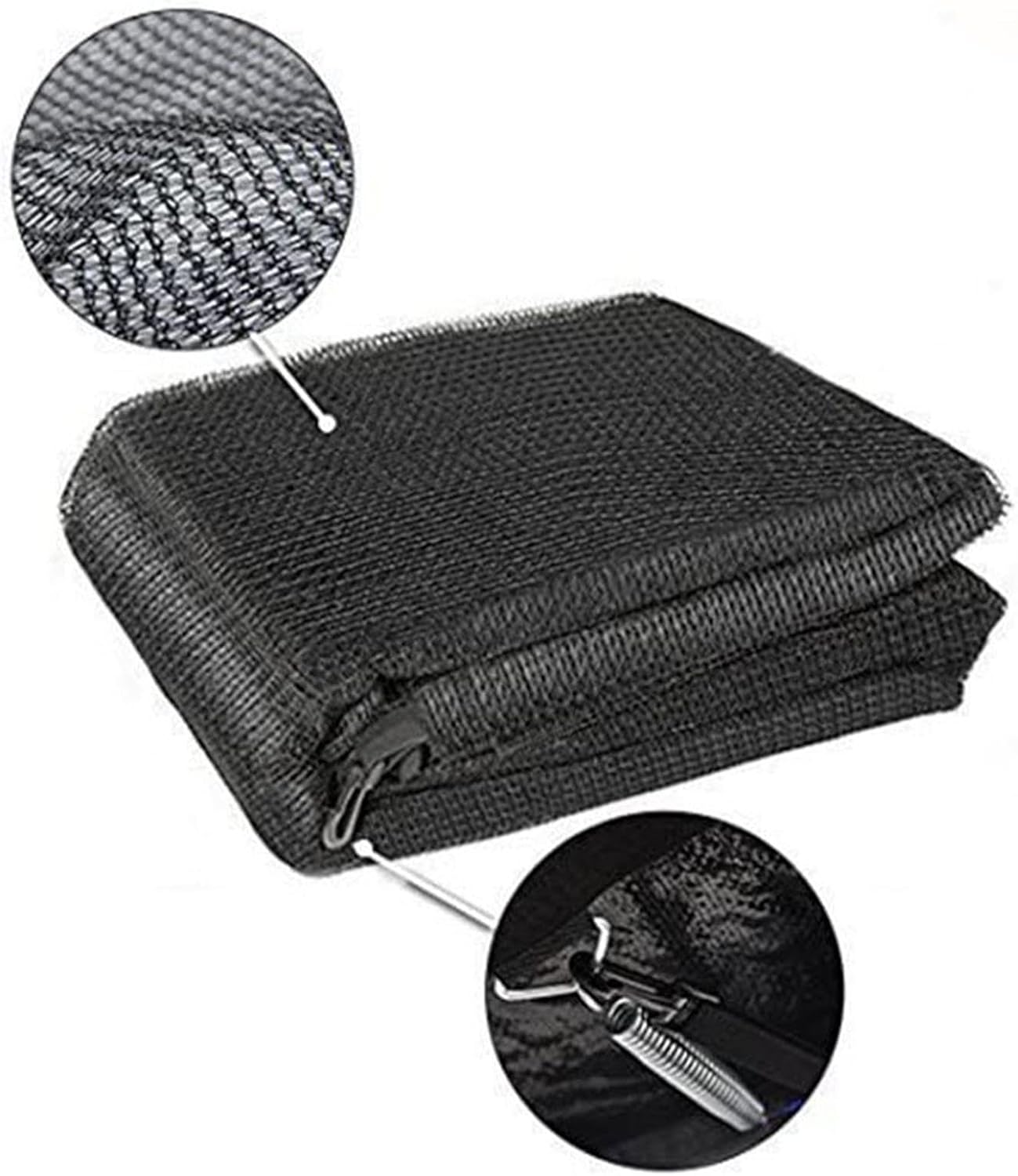 Elastic Mesh | Replacement Trampoline Net for Safety Fence, 6 Feet 8 Feet 10 Feet Trampoline for Outdoors, Breathable and Wear-resistant