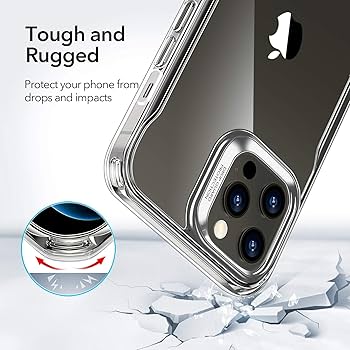 Amazon.co.jp: ESR iPhone12Pro Max 用 ケース フィルム2枚付属