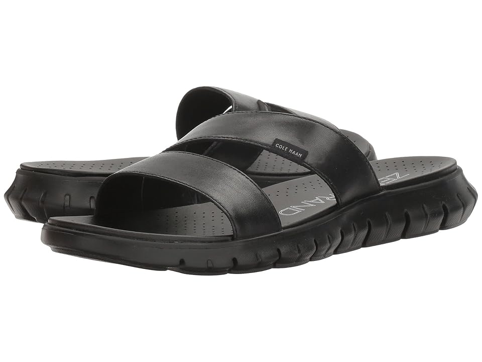 

Cole Haan Zerogrand 2 Stripe Sandal (Black Leather/Black) Women's Sandals