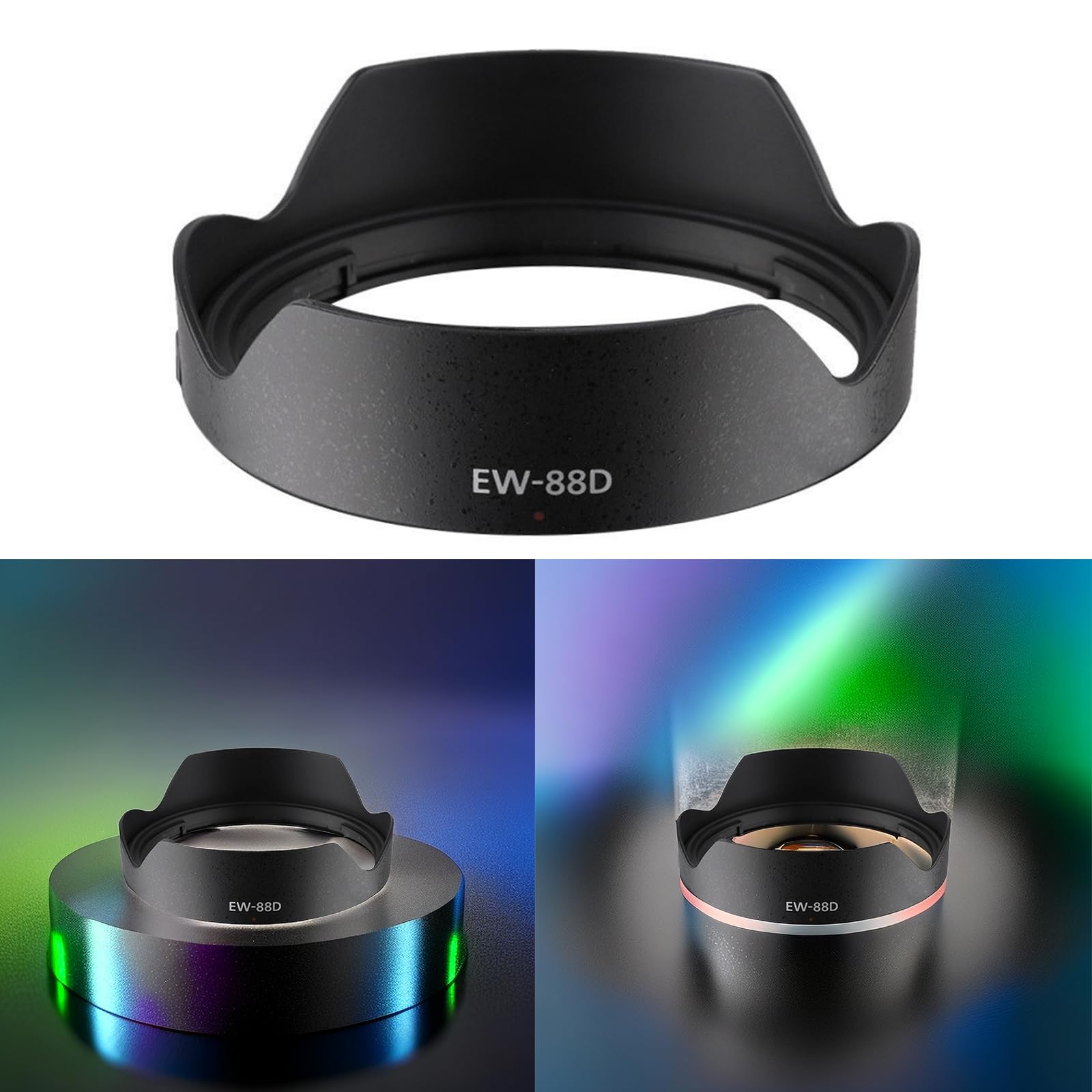 Lens Hoods EW-88D Replacement for 16-35mm F/2.8L IIIUSM Lens Camera Lens Protectors 82mm Mount EW88D