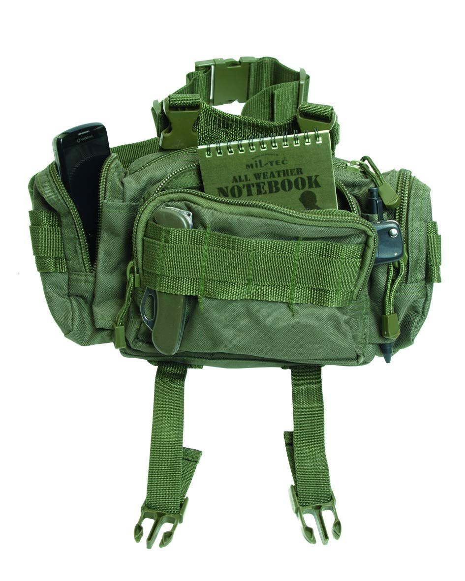 Mil-Tec Unisex Rigger Belt, Olive, One Size