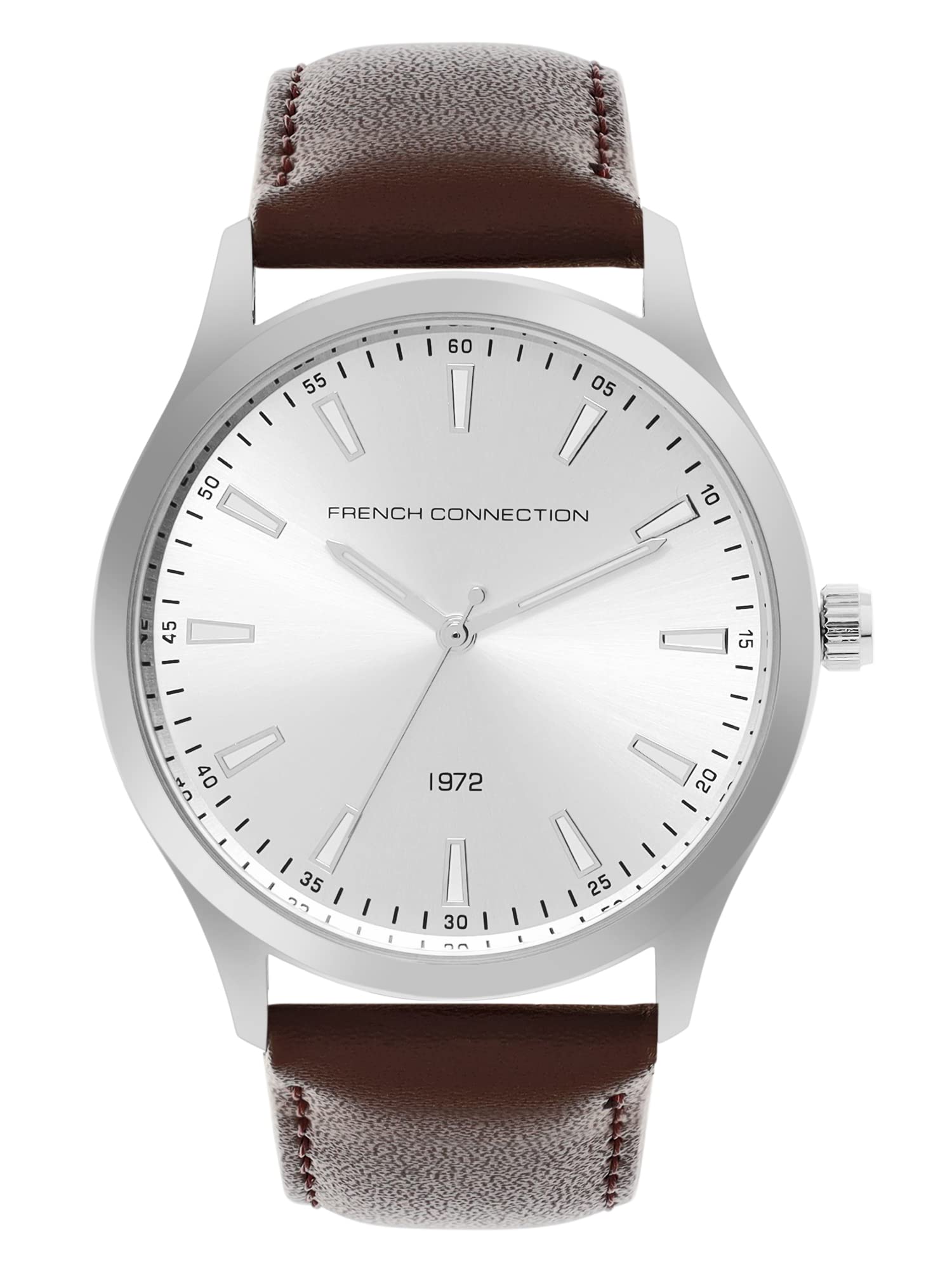 French Connection Analog Silver Dial Mens Watch-FC157BR (B0BGX3YYJ9) Amazon Price History, Amazon Price Tracker