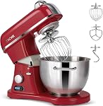 ZACME 8.4QT Commercial Stand Mixer 800W with Aluminum Die Casting Meets the Standard of NSF/ANSI 8-2023, Mixers Kitchen Electric Stand Mixer with Stainless Steel 8L Bowl, Dough Hook, Whisk and Beater