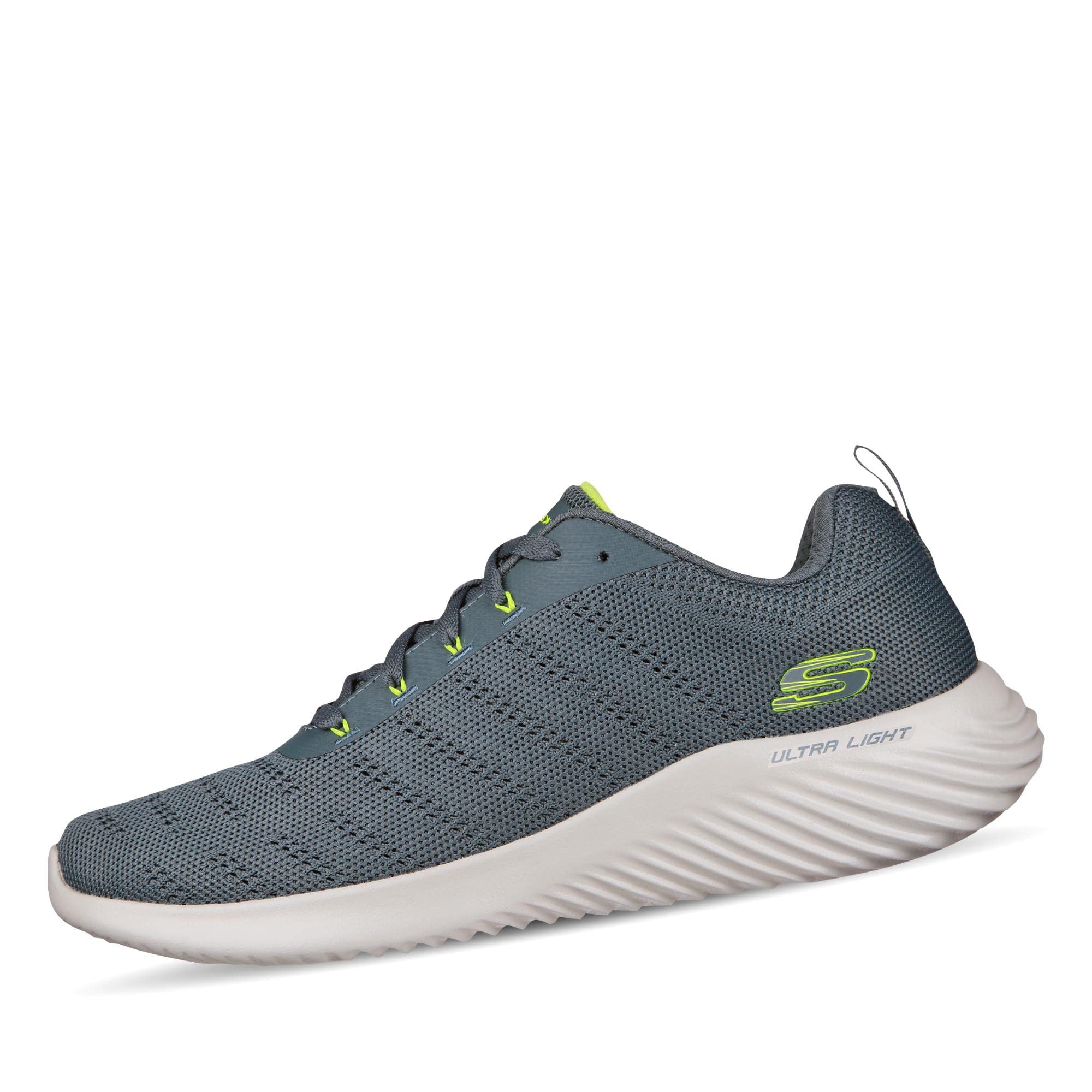 Skechers Men's Sneaker, Slate, 9 UK