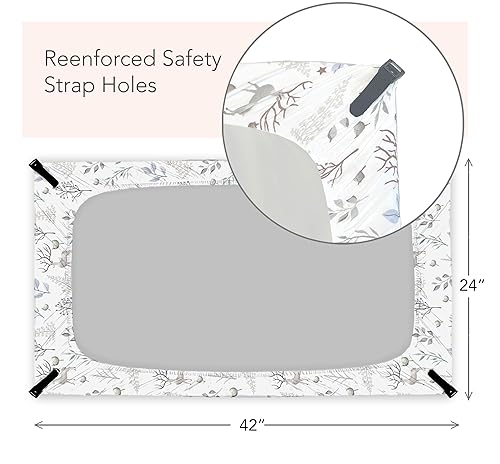 Miniatura 5 de Sábanas ajustadas 100% algodón orgánico para cunacorral de guayaba loto, BabyBjorn, Dream on Me, Baby Joy y todos los demás cojines y colchones de