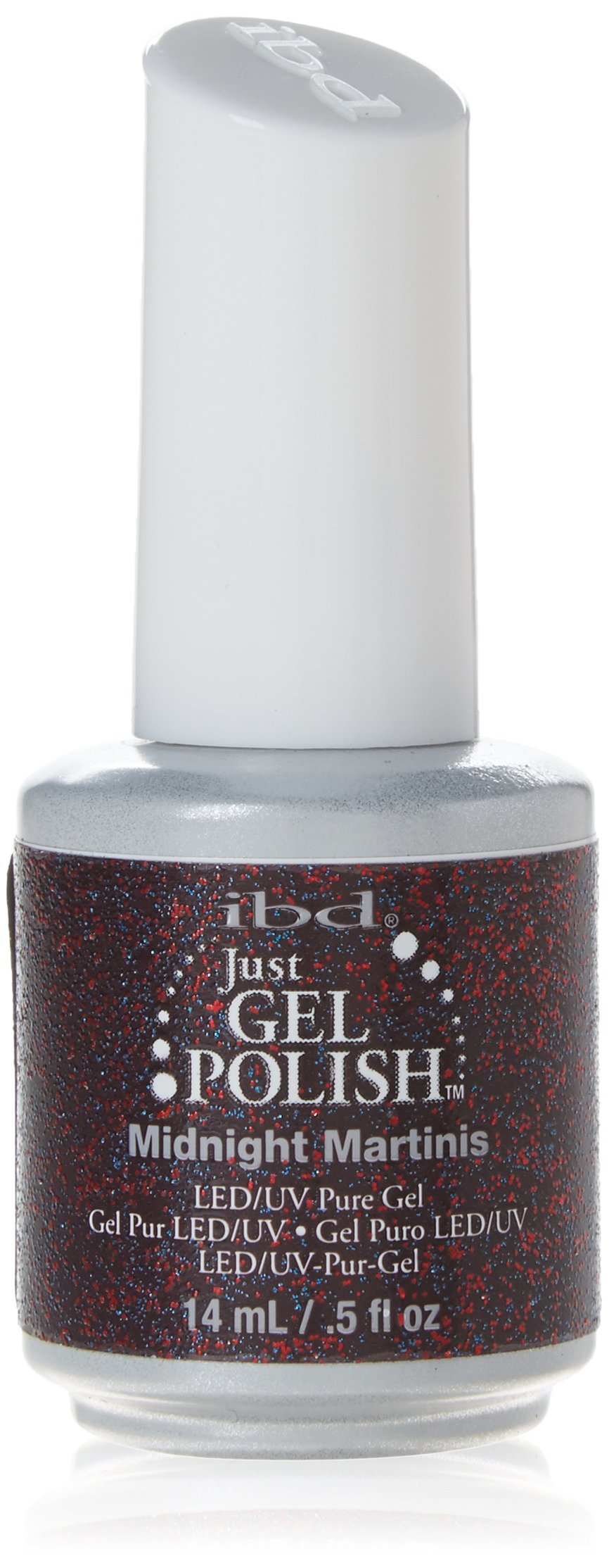 IBDJust Gel Soak Off Purple Nail Polish, Midnight Martinis