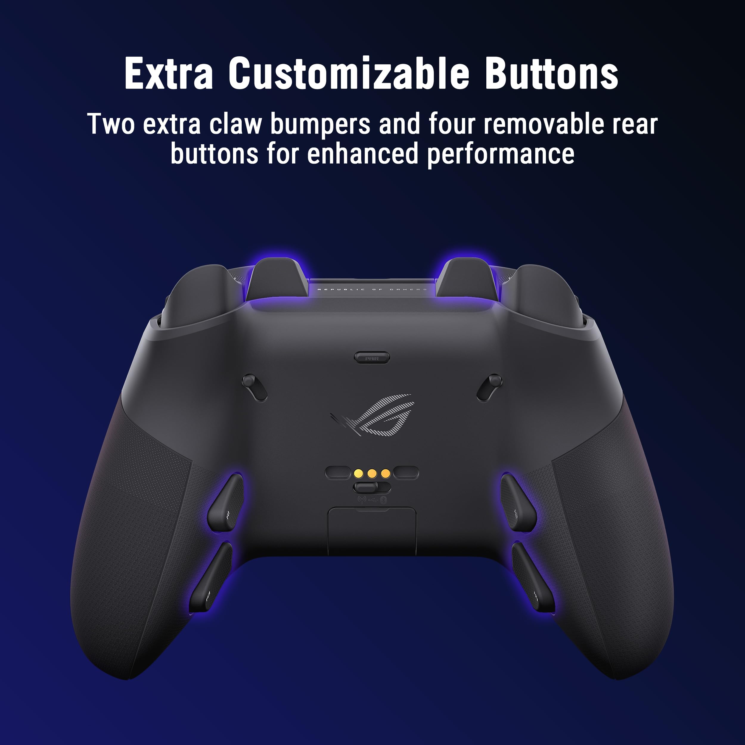 ASUS ROG RAIKIRI II PRO PC WL Controller - TMR Joysticks, 8000Hz, OLED