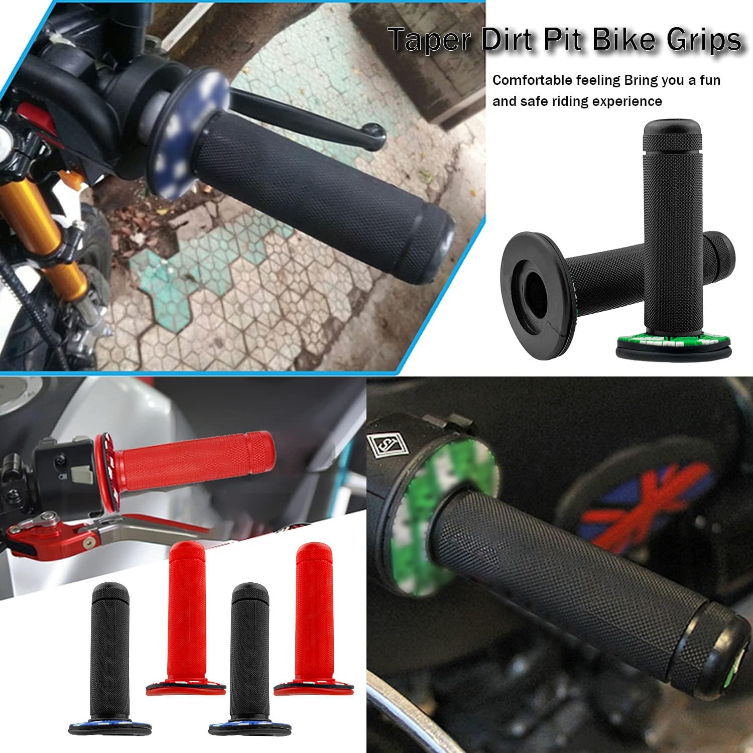 Poignées De Guidon Ergo 120 Mm Recoupable