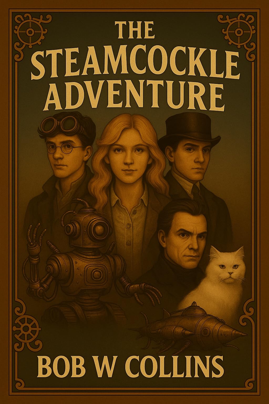 The Steamcockle Adventure: A Humorous Steampunk Comedy Adventure of Steam, Schemes, and a Surprisingly Dangerous Cat (The Steamcockle Chronicles Book 2)