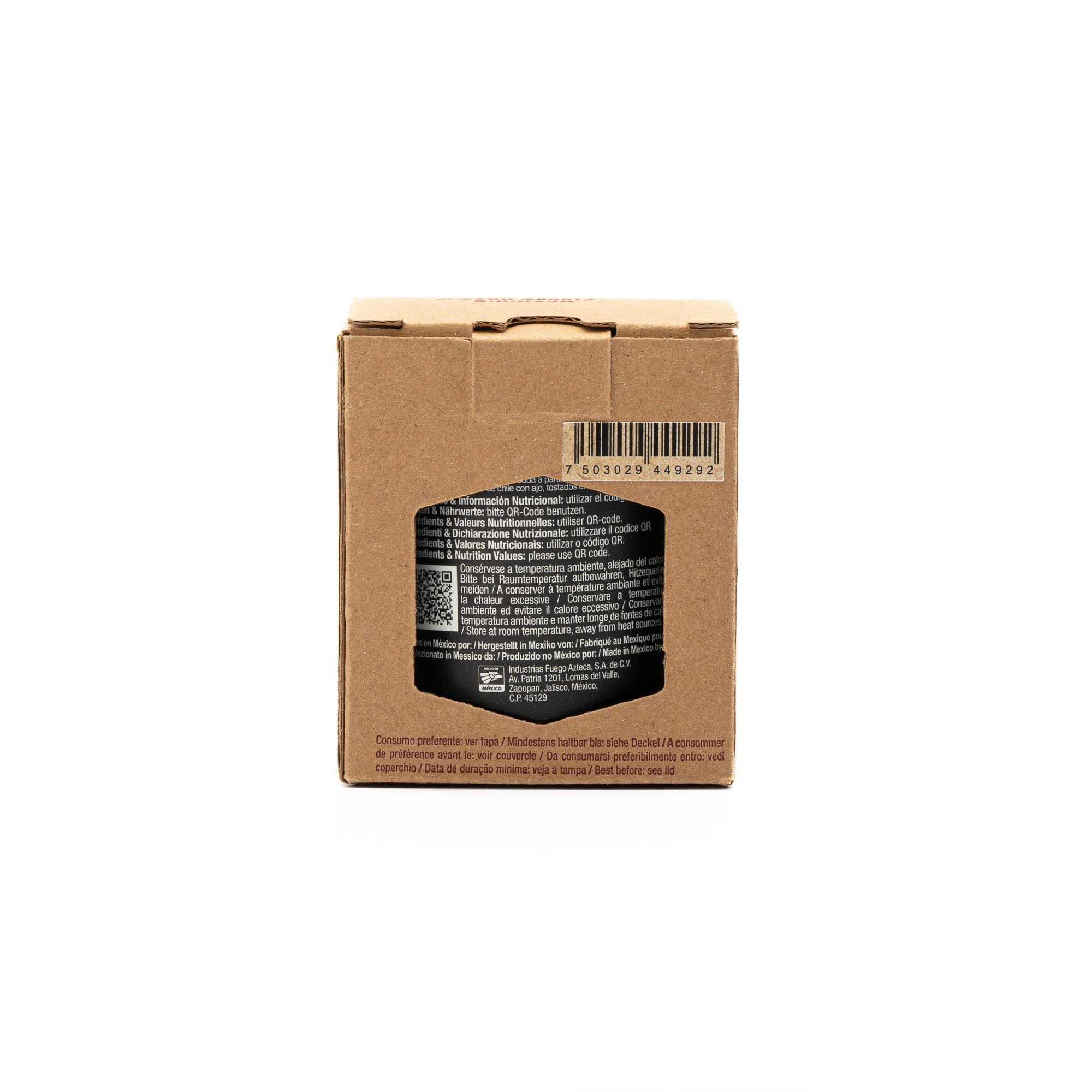 ÁGUILA MEXIKA Salsa Macha gourmet con 3 Chiles Mexicanos: Chipotle, Morita & Rojo de Árbol, ajo, Aceite de Oliva virgen