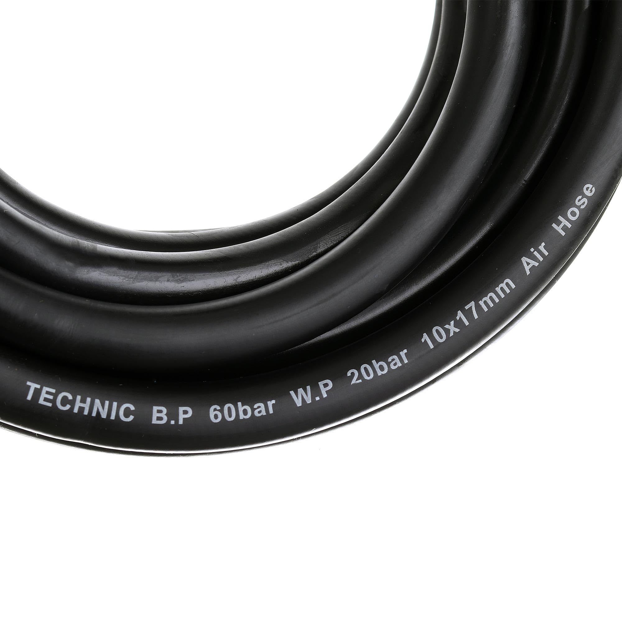 TC TECHNIC Profi Schlauch 20m Luftschlauch für Kompressor 10mm Druckluft-Schlauch