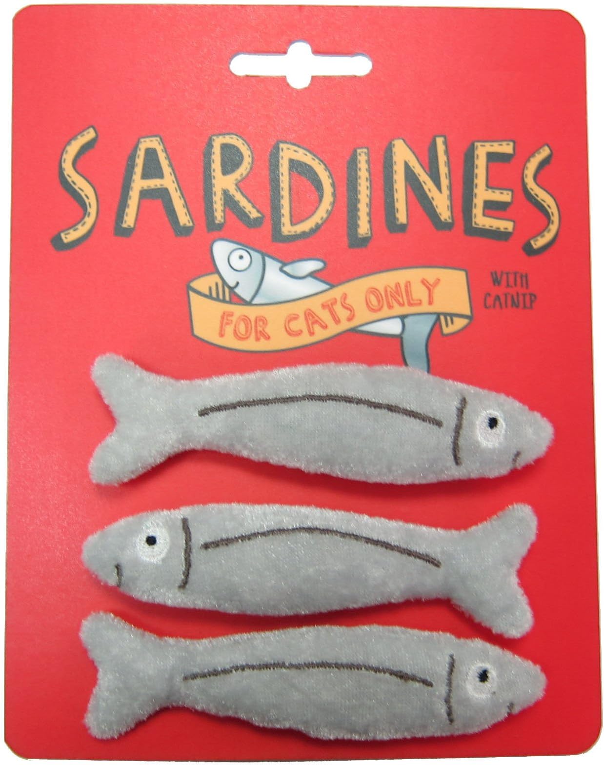 Sardine Catnip Toy