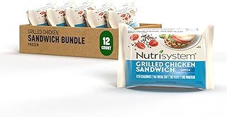 26 Low Carb Lunch Ideas for Work That Taste Delicious and Keep You Full 51 Nutrisystem Frozen Grilled Chicken Sandwich Bundle, Grilled Chicken on W...