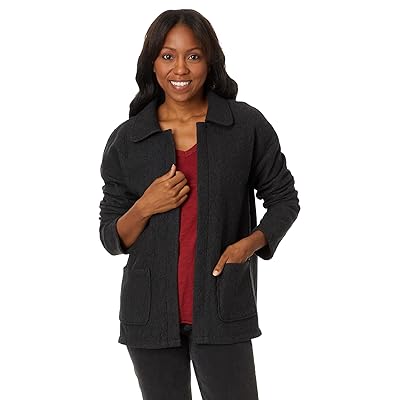 Mod o doc Quilted Long Sleeve Cardigan with Pocket Women