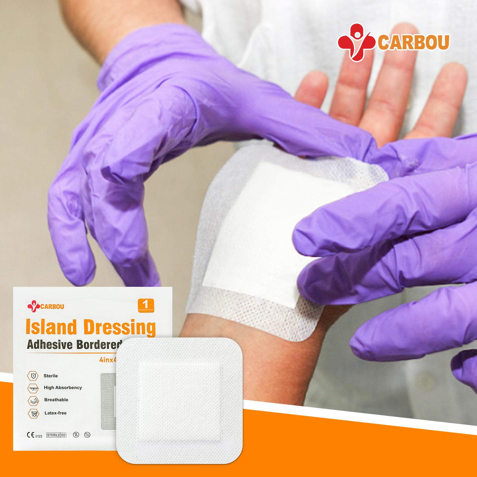Sterile Gauze Pads - Carbou Island Dressing -7
