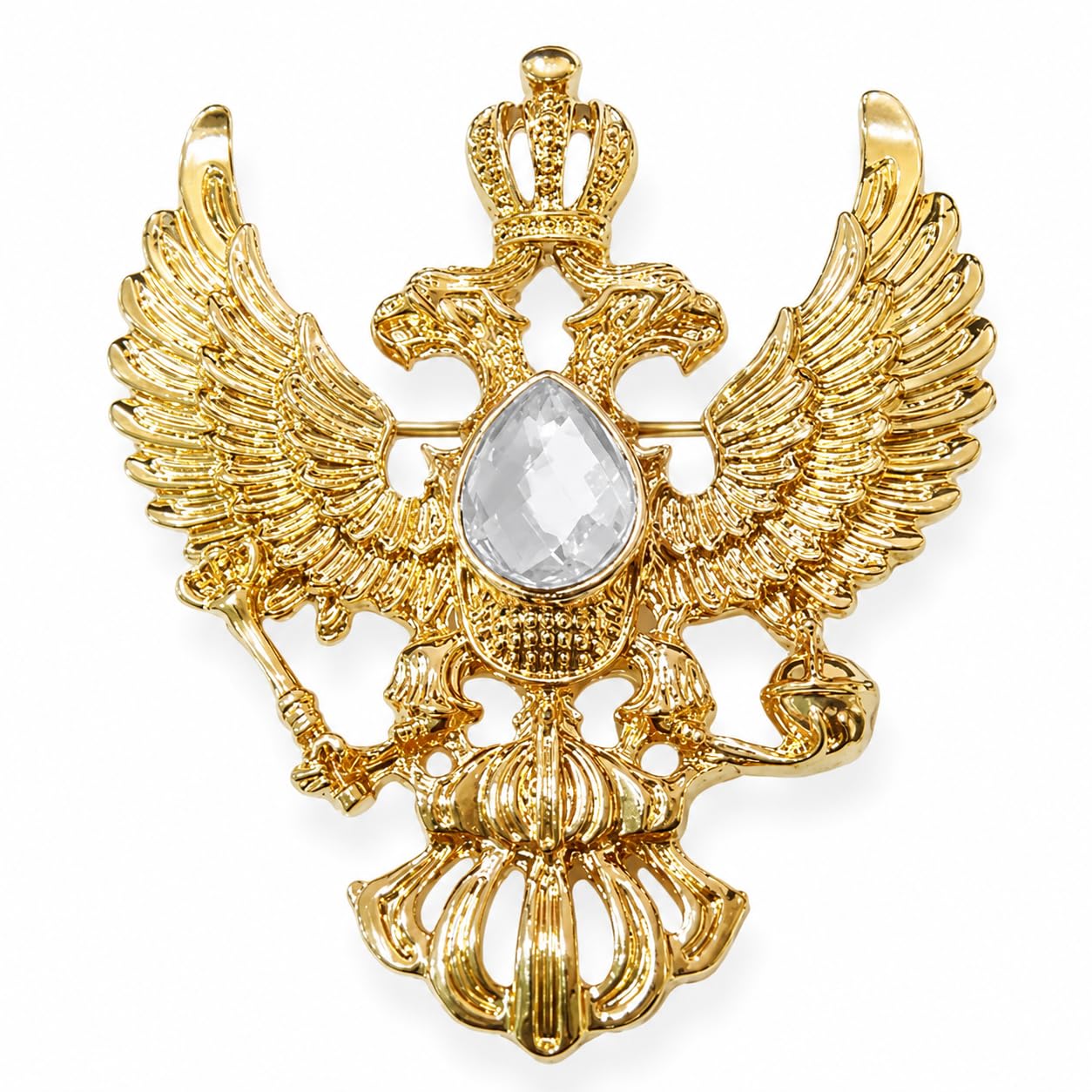 Mens Suit White Rhinestone Crystal Label Pin Gold Brass Crystal Brooch For Men And Women-image-33