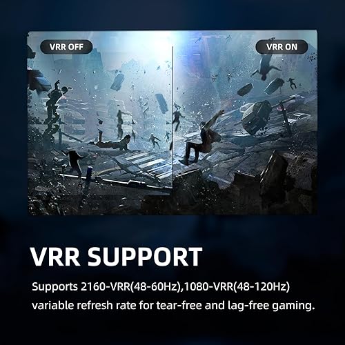 Miniatura 4 de Tarjeta de captura de video de juegos USB 3.2 4K60 1080P 240 FPS y HDR VRR Passthrough, latencia casi cero, certificada para OBS, Plug & Play,