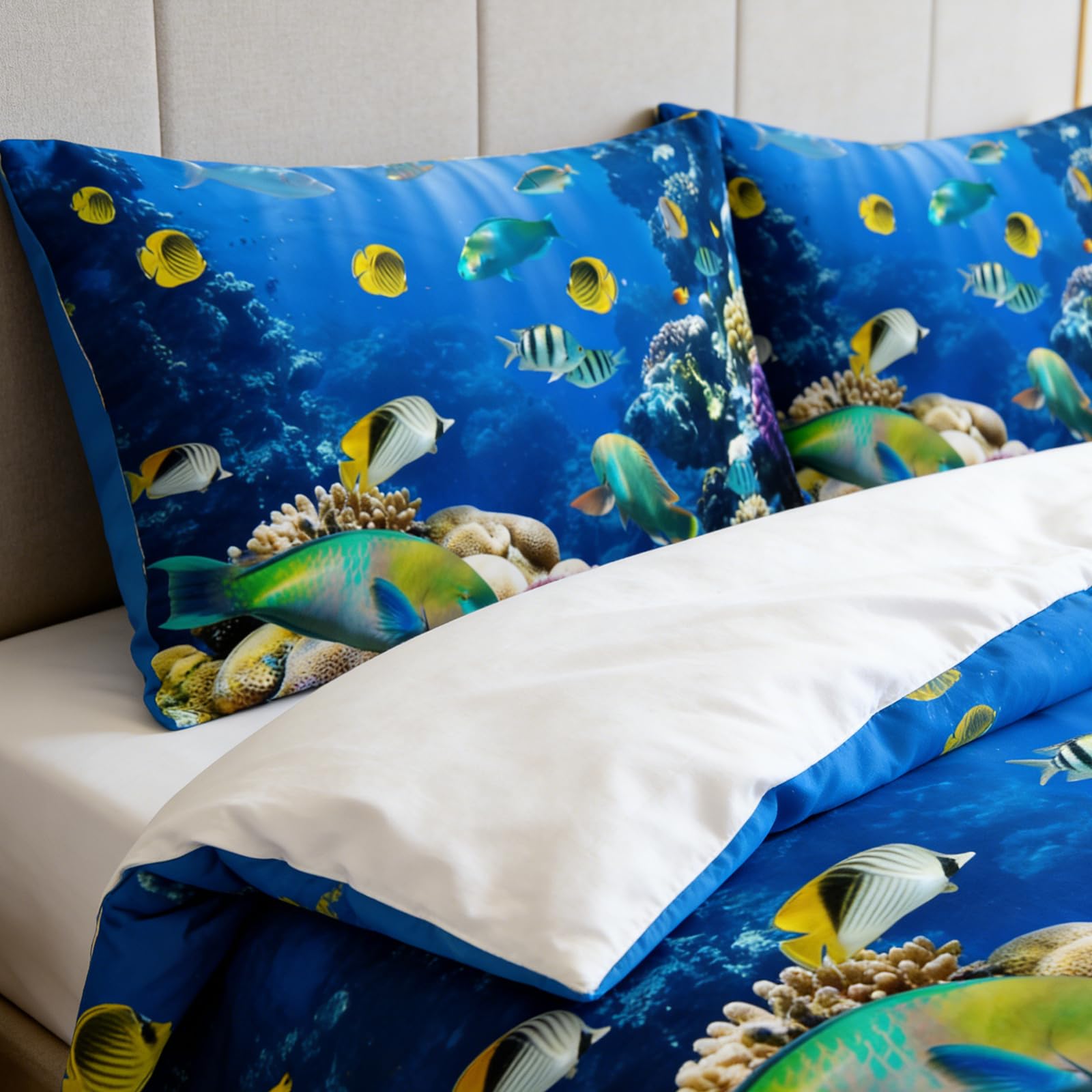 Beddengoedset met digitale print - Merkenwereld