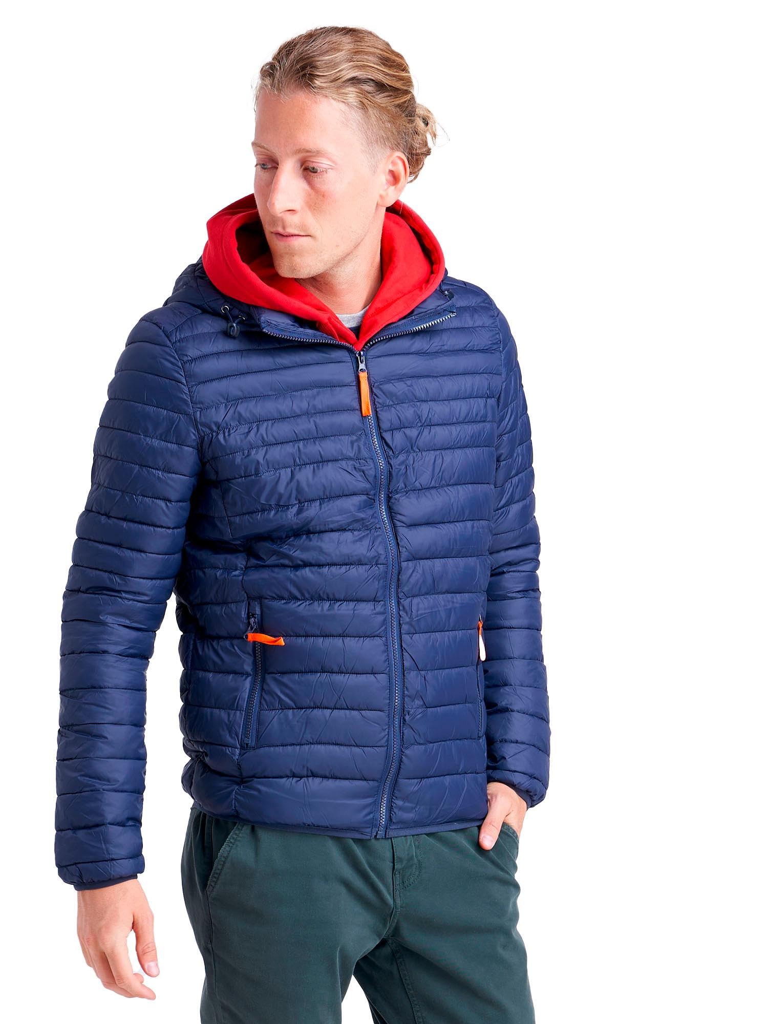 Veste basique Leone homme avec capuche veste zippée coton confortable - 6