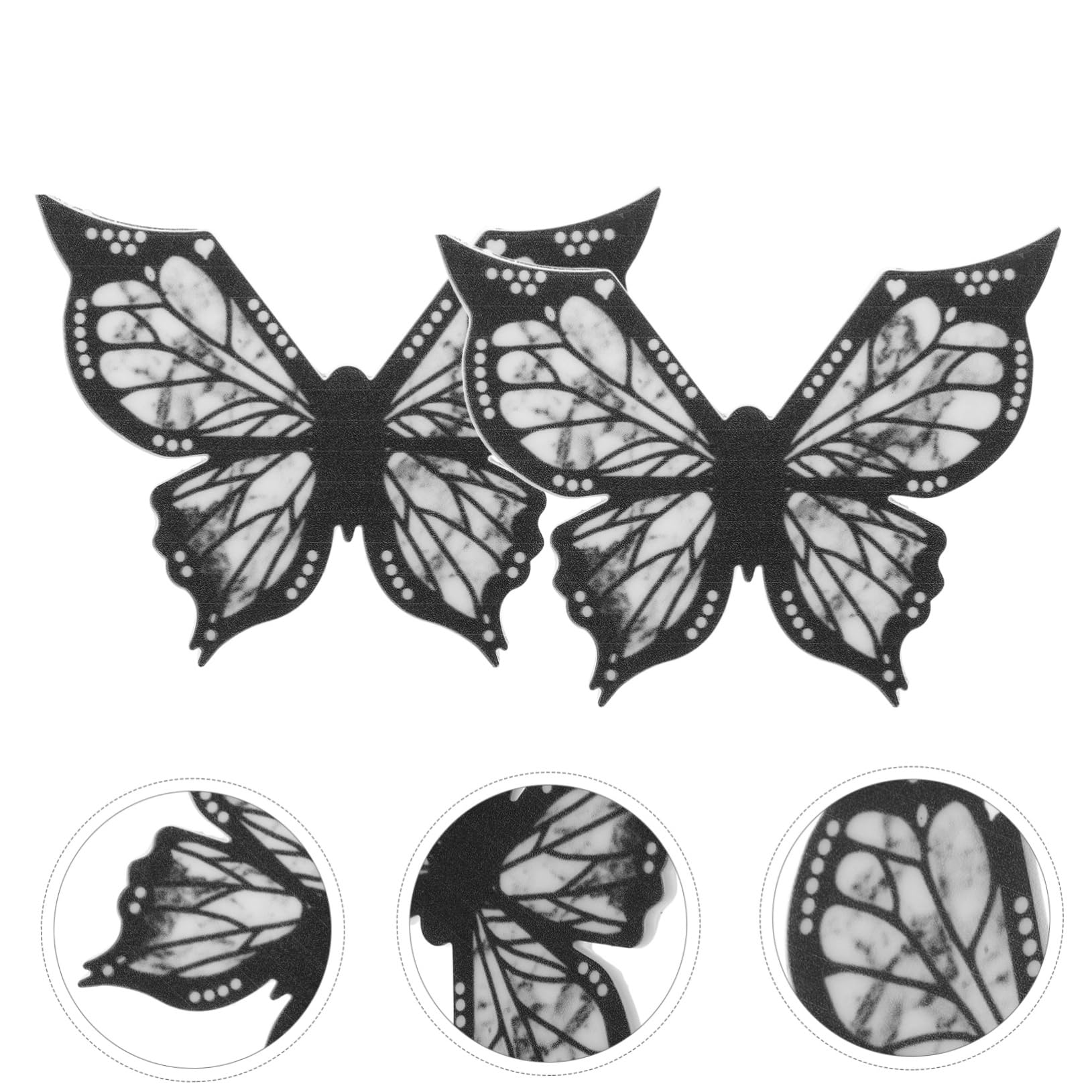 Healeved 10piezas Plantilla De Silicona Para Delineador De Ojos De Herramienta De Maquillaje Reutilizable Para Dibujo De Línea De Ojos Diseño De Para Aplicación Precisa y Simétrica