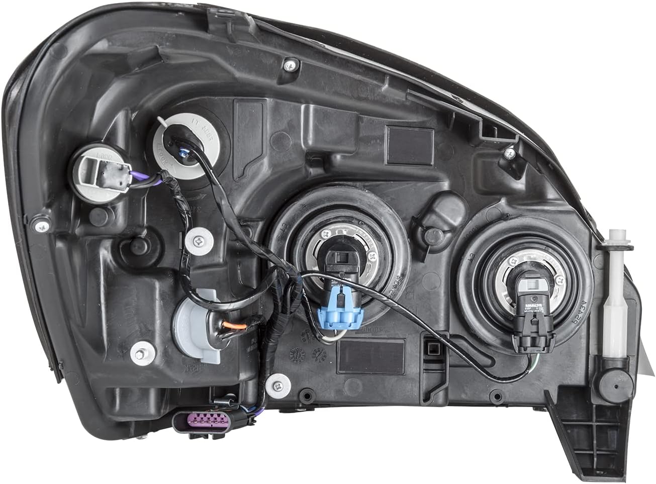 TYC Left Headlight Assembly Compatible with 2006-2011 Buick Lucerne