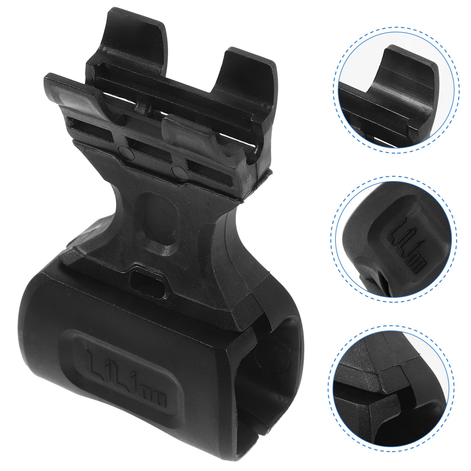 BESPORTBLE Supporto per Catena della Bicicletta Tendicatena della Bicicletta Tenditore per Mountain Bike Sostituire La Guida della Catena della Bicicletta Guida Catena Bici Ferro Black