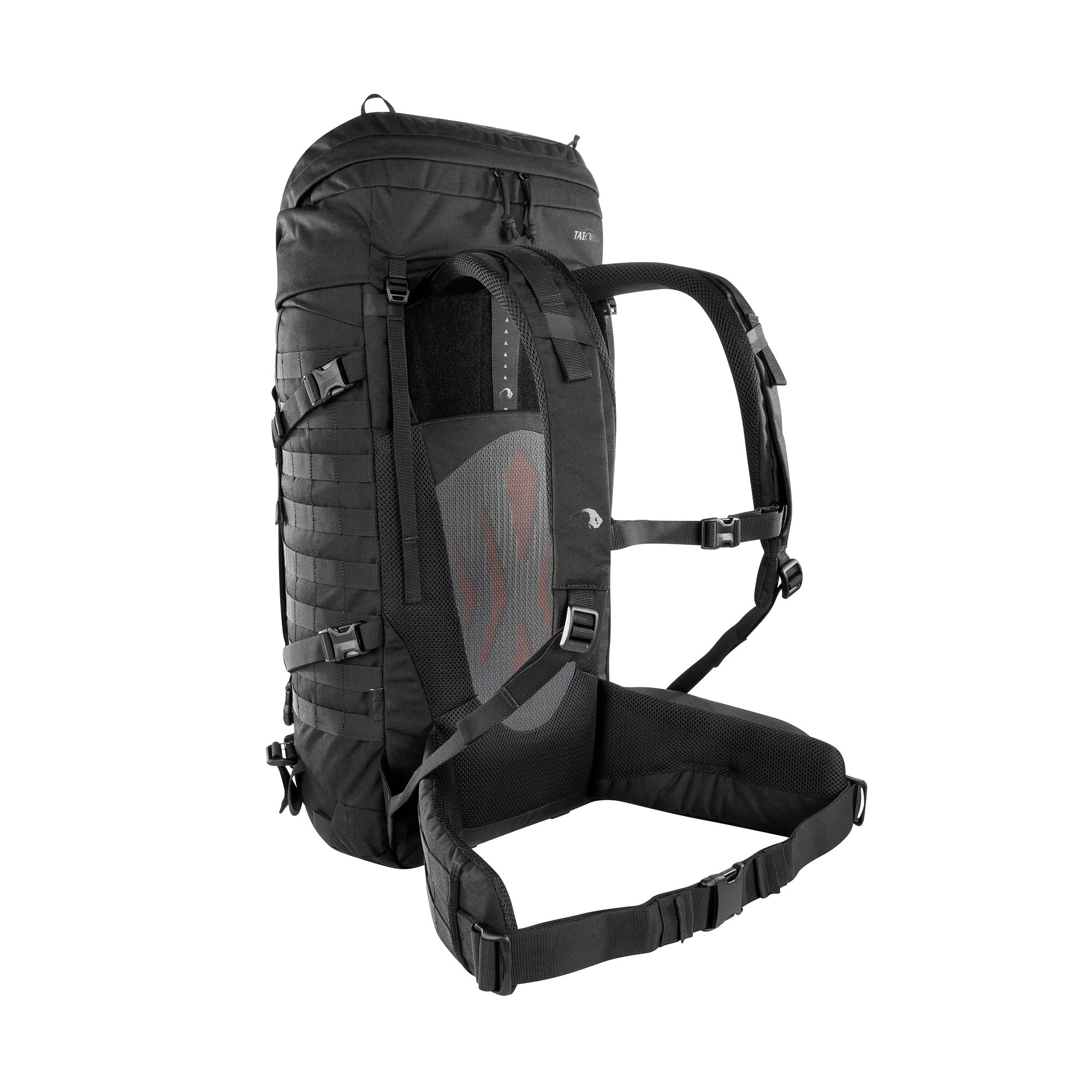 Tatonka Pyrox 45+10 BC - Tourenrucksack mit großer Frontöffnung, MOLLE-System, Bodenfach, Regenhülle und stufenlos einstellbarem Rückensystem - 55 Liter