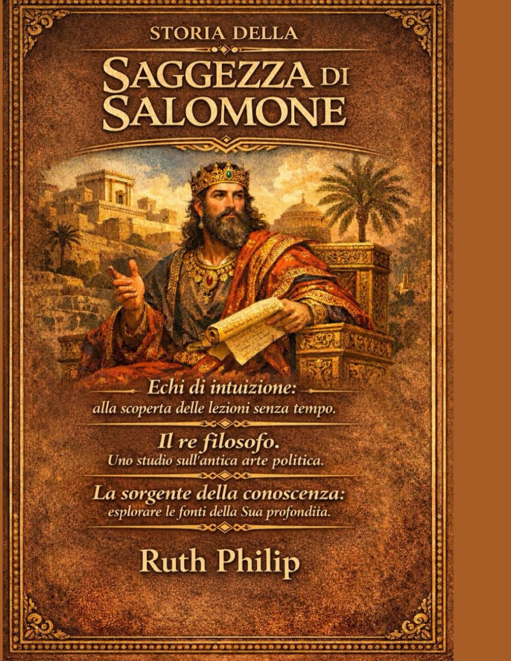 STORIA DELLA SAGGEZZA DI SALOMONE:: Echi di intuizione: alla scoperta delle lezioni senza tempo. Il re filosofo. Uno studio sull'antica arte politica. La sorgente della conoscenza: esplorare le fonti
