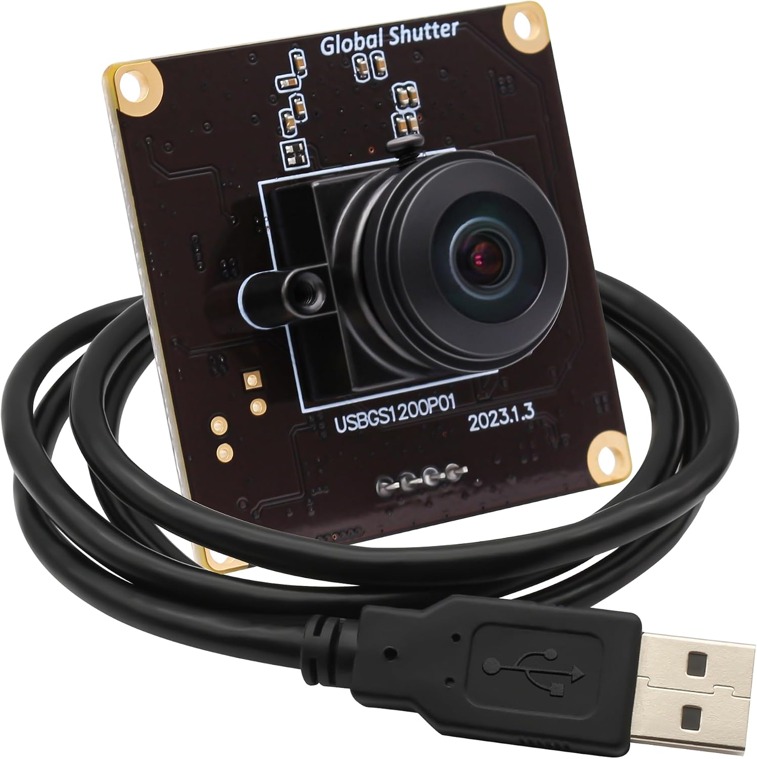 Mermaid 1200P-USB-Kameramodul mit 90 fps und Global-Shutter