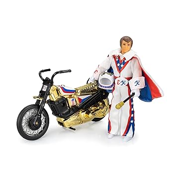 Amazon.com: Z Wind Ups Evel Knievel 50th Anniversary Stunt