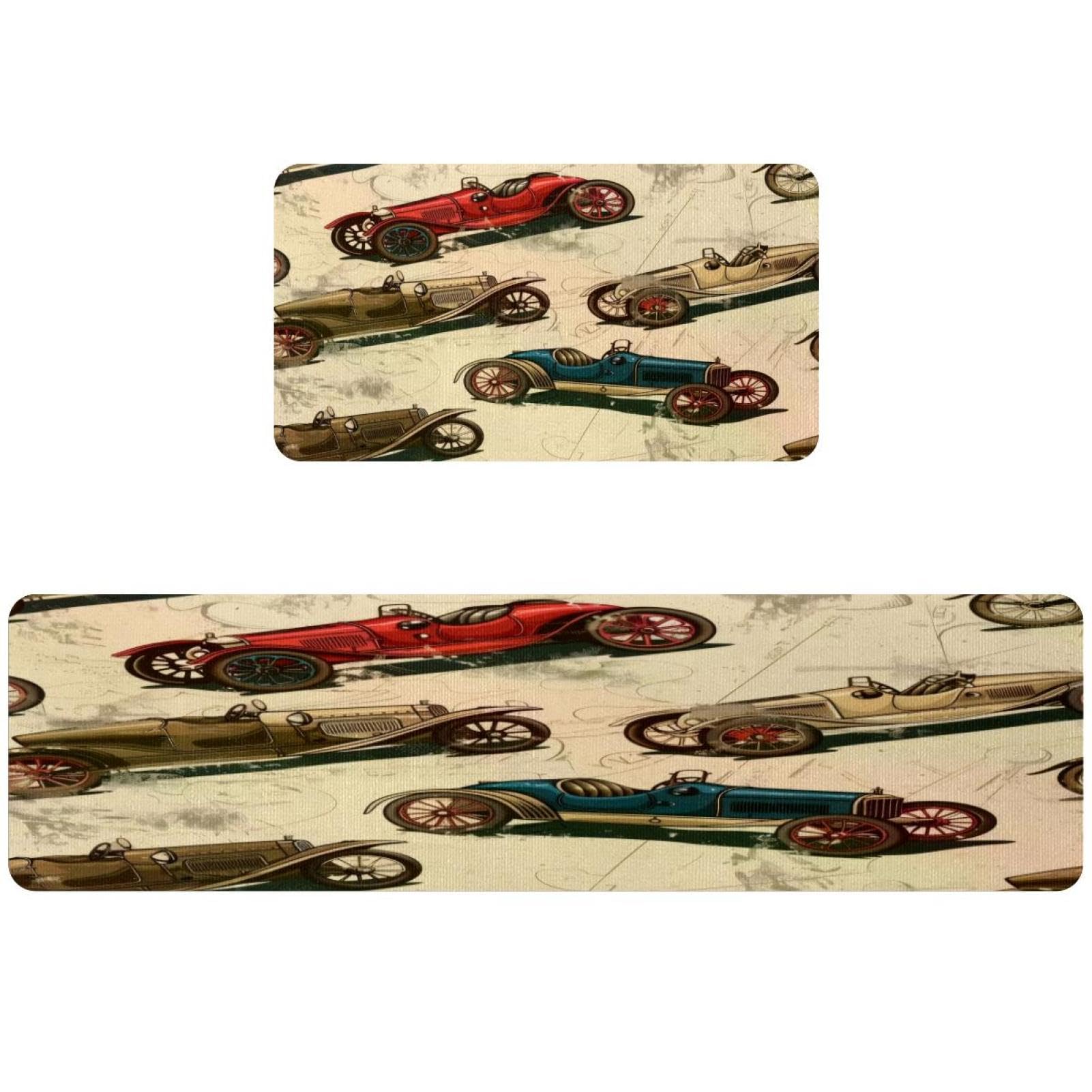 Alfombrillas de cocina lavables y absorbentes con base segura de alta adherencia