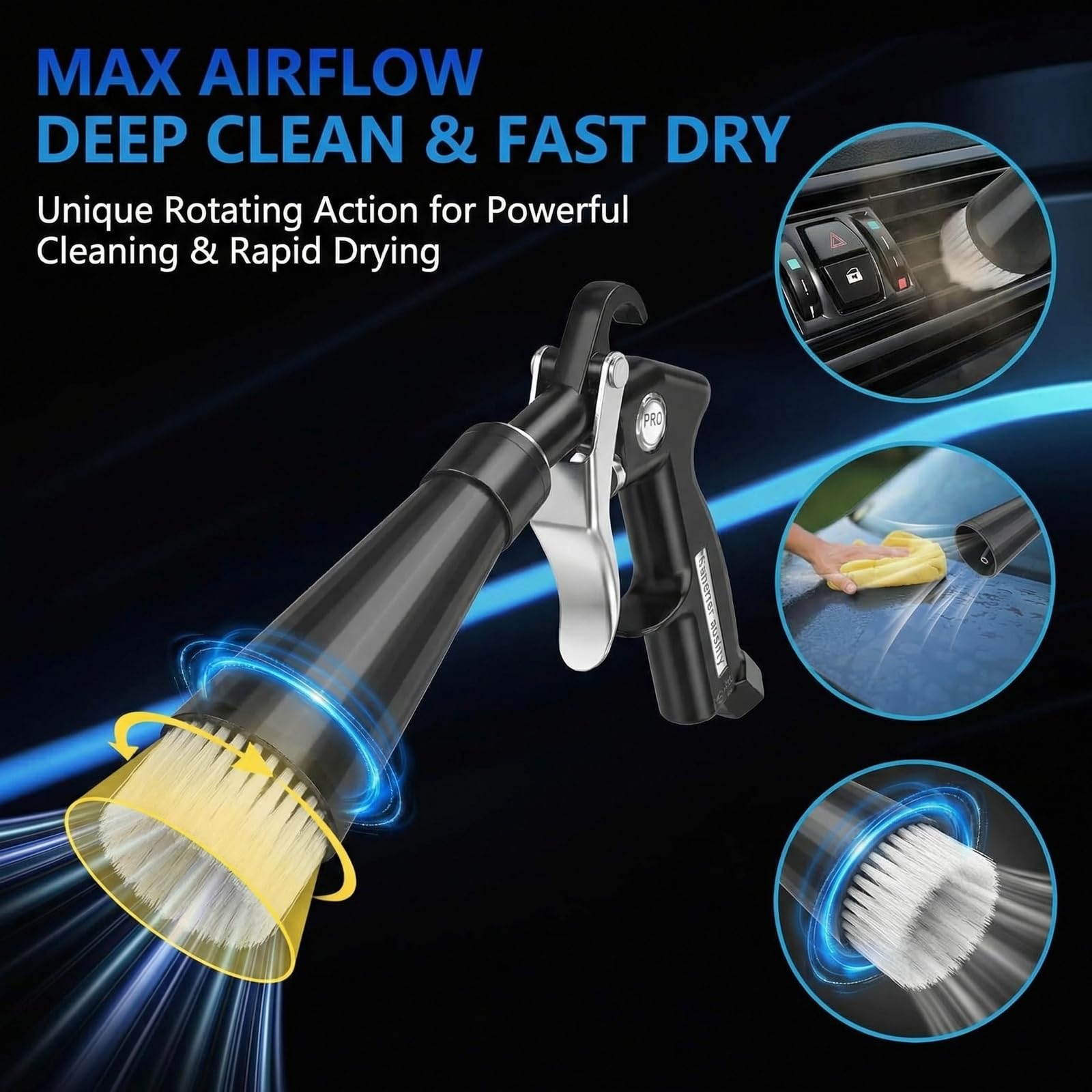 Pistolet de Nettoyage d'air de Voiture
