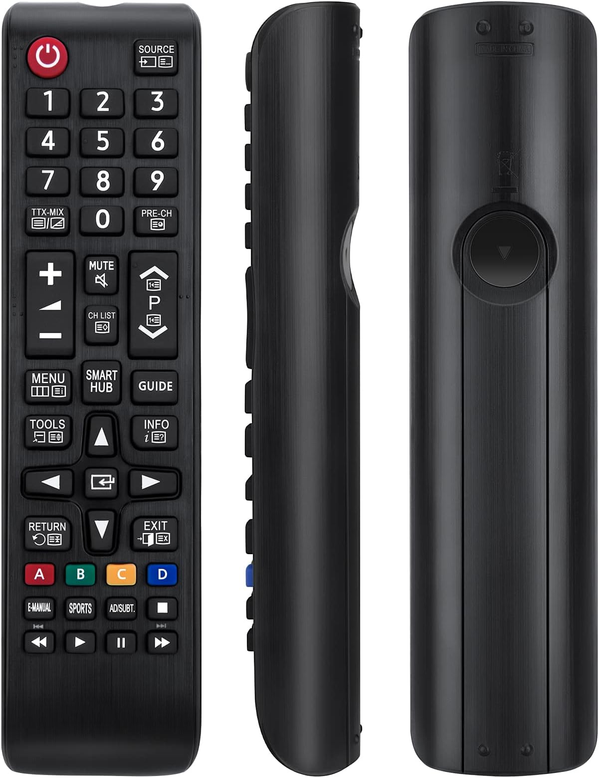 Replacement for Samsung TV Remote,Universal for Samsung Smart TV Remote Controls,with Teletext Button