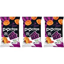 Popchips Potato Chips Sweet Heat 5 Oz Pack of 3