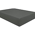 Elegant Comfort 1500 Premium Hotel Quality 1-Piece Fitted Sheet, Softest Quality Microfiber - Deep Pocket up to 16 inch, Wrinkle and Fade Resistant, California King, Gray