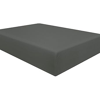 Elegant Comfort 1500 Premium Hotel Quality 1-Piece Fitted Sheet, Softest Quality Microfiber - Deep Pocket up to 16 inch, Wrinkle and Fade Resistant, California King, Gray