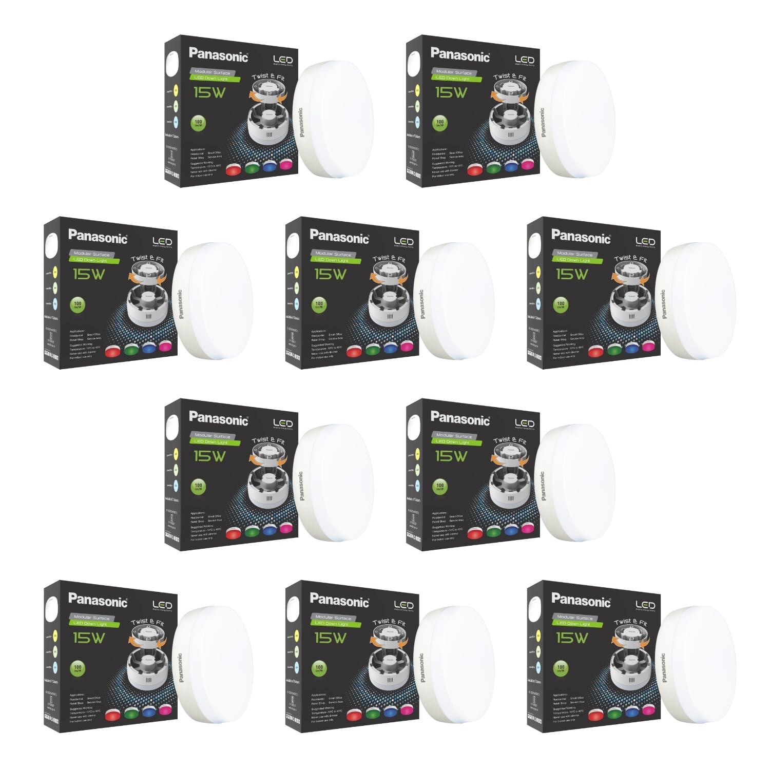 Panasonic 15W LED Twist Downlight - Natural Daylight -21