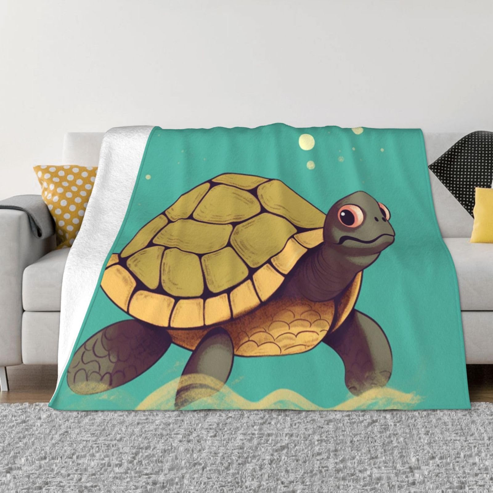 Couverture micro polaire douce confortable chaude légère salon camping