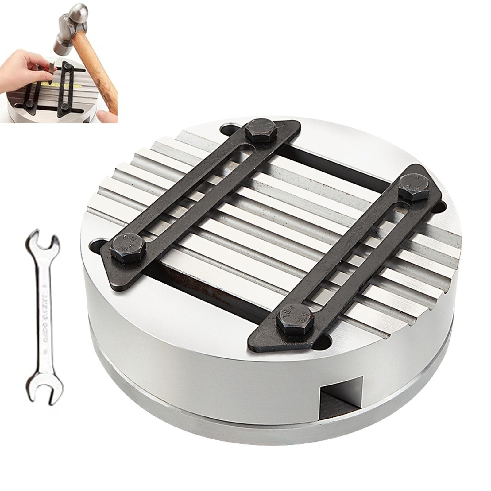 Kit di strumenti per incisione di gioielli, blocco di precisione con scanalature regolabili, dispositivo di intaglio accurato per progetti fai da te e ornamenti