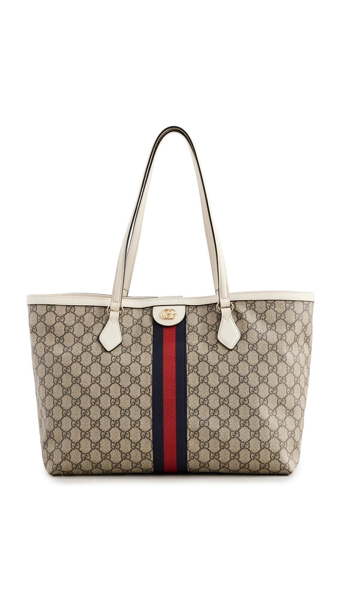 Shopbop Archive Women's Pre-Loved Gucci Ophidia Tote Bag, GG Supreme Canvas