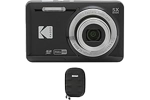 PIXPRO Friendly Zoom FZ55 Digital Camera (Black) Bundle