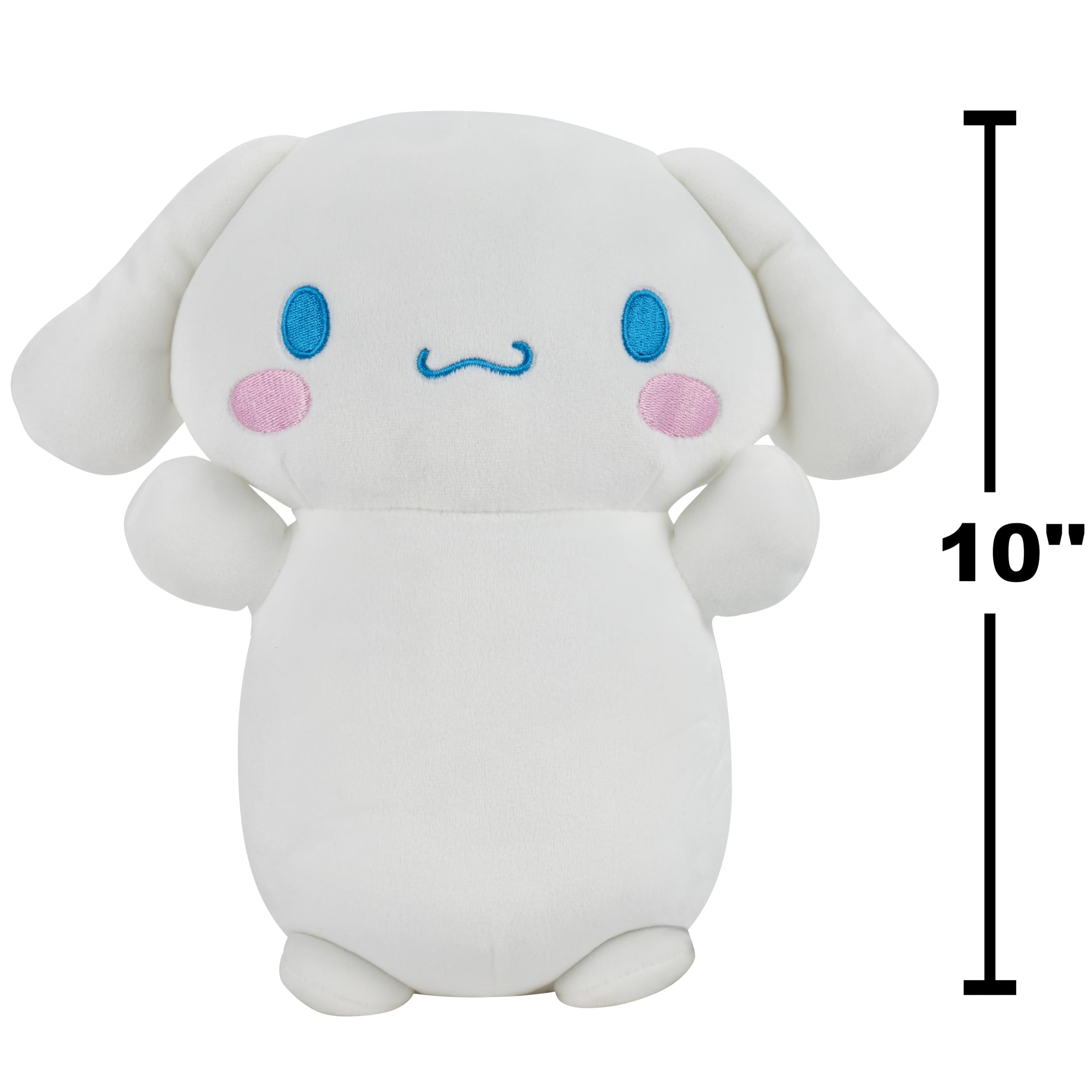 Squishmallows Original Sanrio 10in Cinnamoroll HugMees – Ultrasoft Official Jazwares Plush (Medium-Sized)