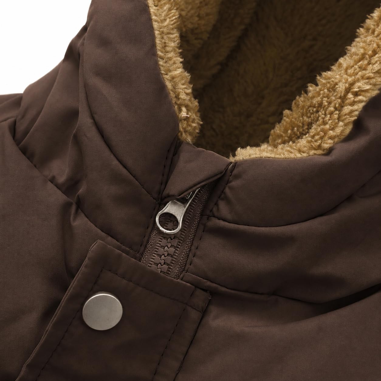 Toddler Baby Winter Jacket Kids Puffer Coat Fleece Hooded Clothes