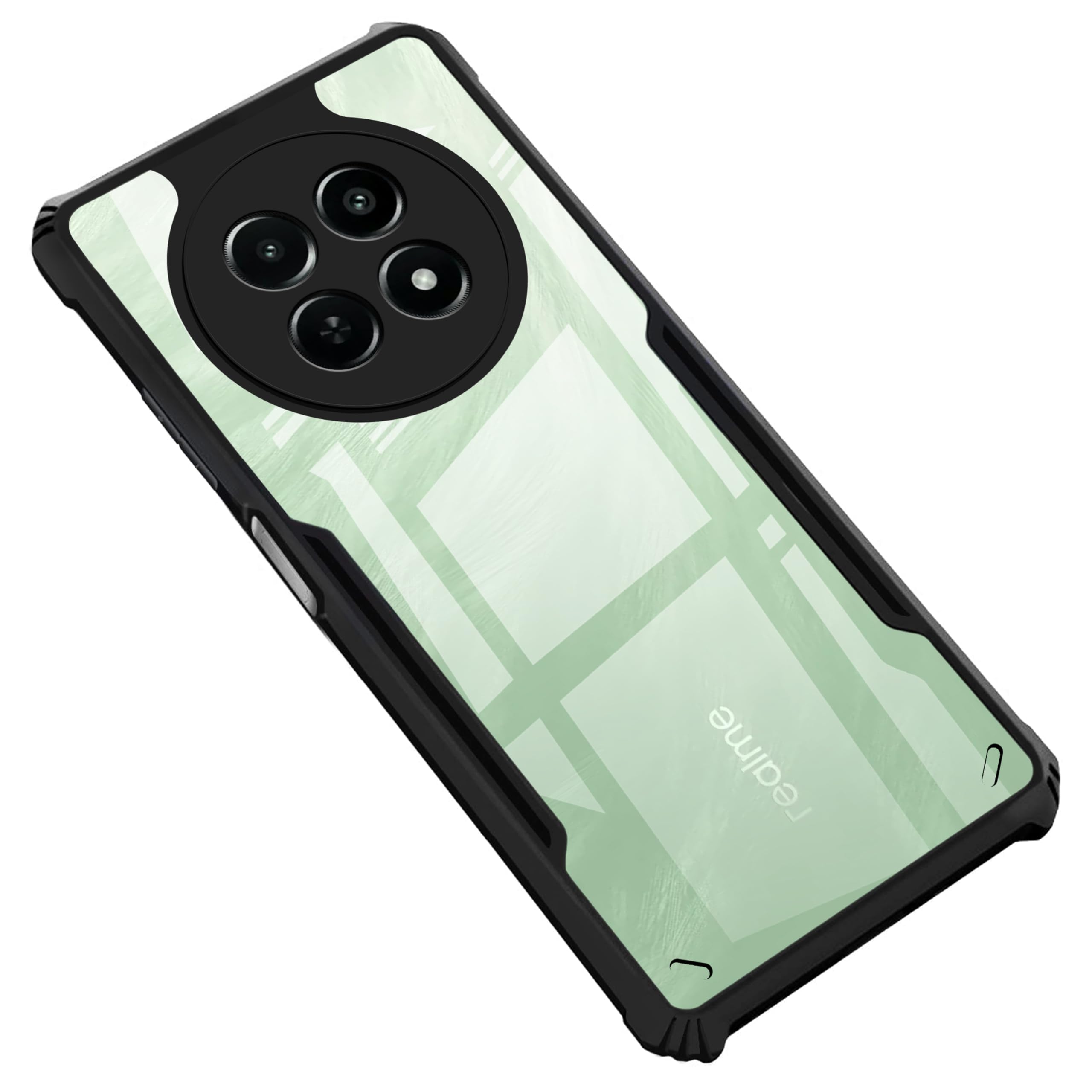 Zapcase Back Case Cover for Realme C65 5G | Compatible for Realme C65 5G Back Case Cover | Clear Case with Camera Protection | (TPU + PC | Matte Black) (B0D2TNWKYH) Amazon Price History, Amazon Price Tracker