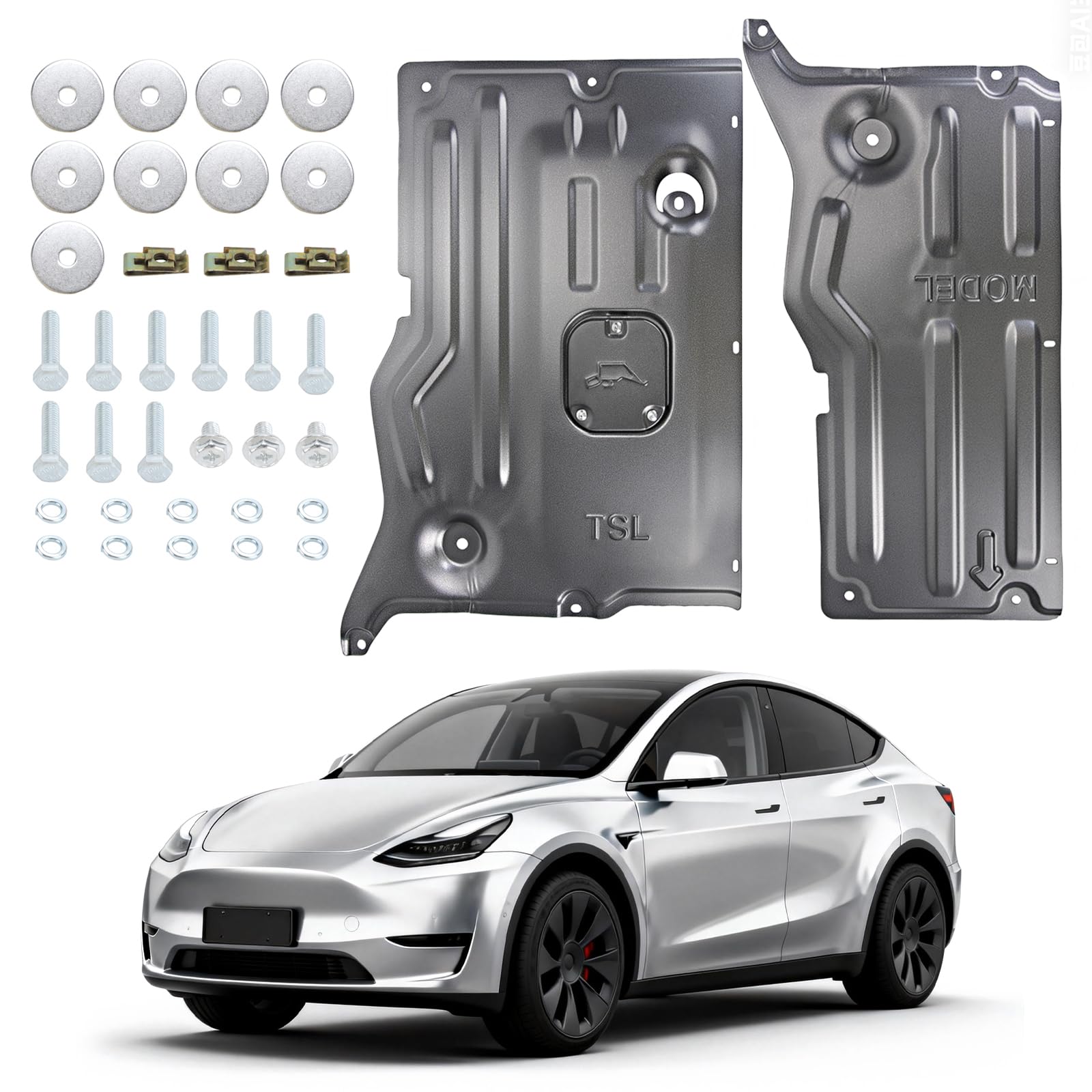 Amazon.com: Skid Plate for Tesla Model Y (2020-2025) & Model 3