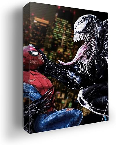 Miniatura 130 de MAVIS PRINT Dead Poool - Decoración de pared Marval de 12 x 16 pulgadas, impresión HD y marco de madera, decoración moderna de pared para Annt