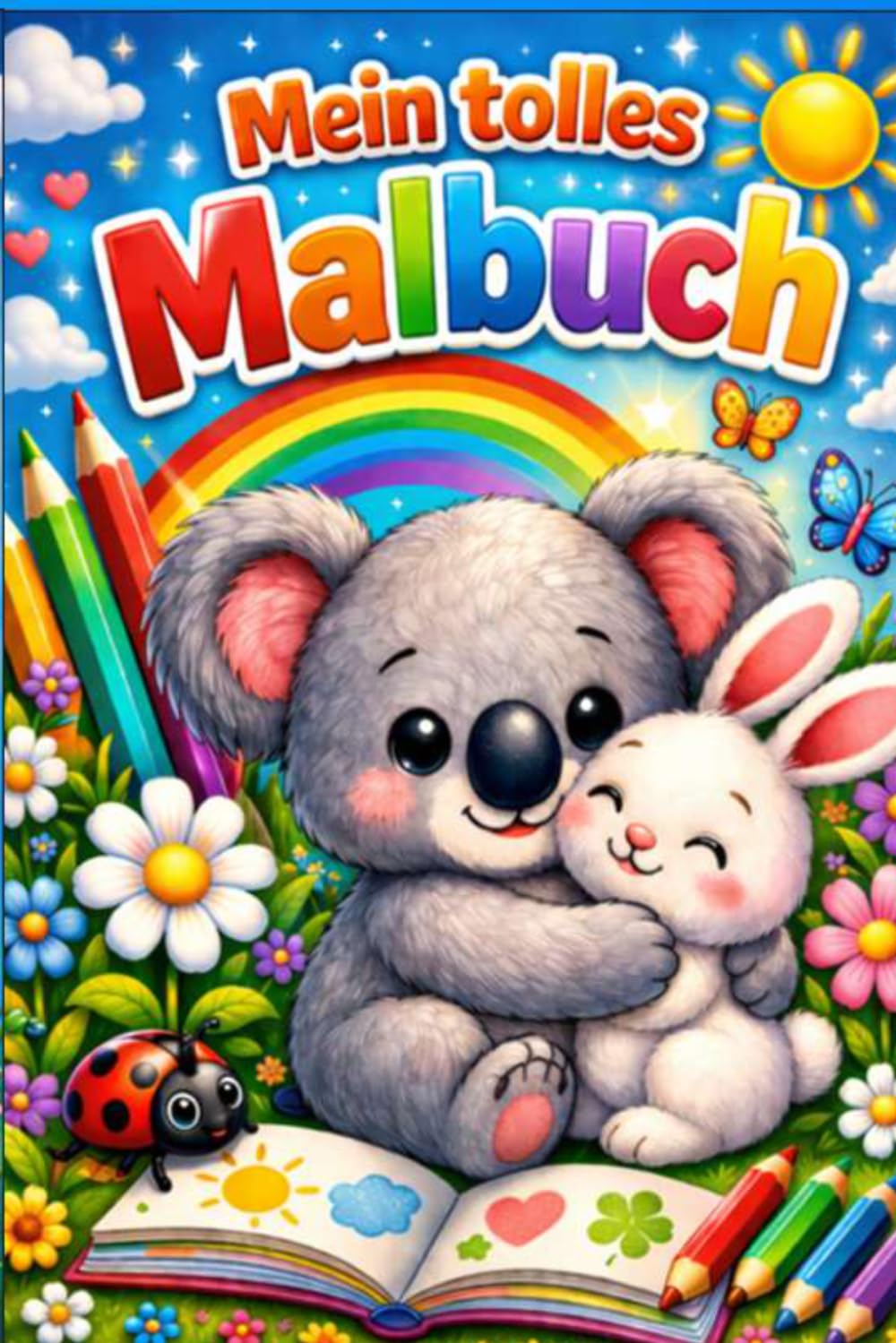 Mein großes Malbuch: für Kinder