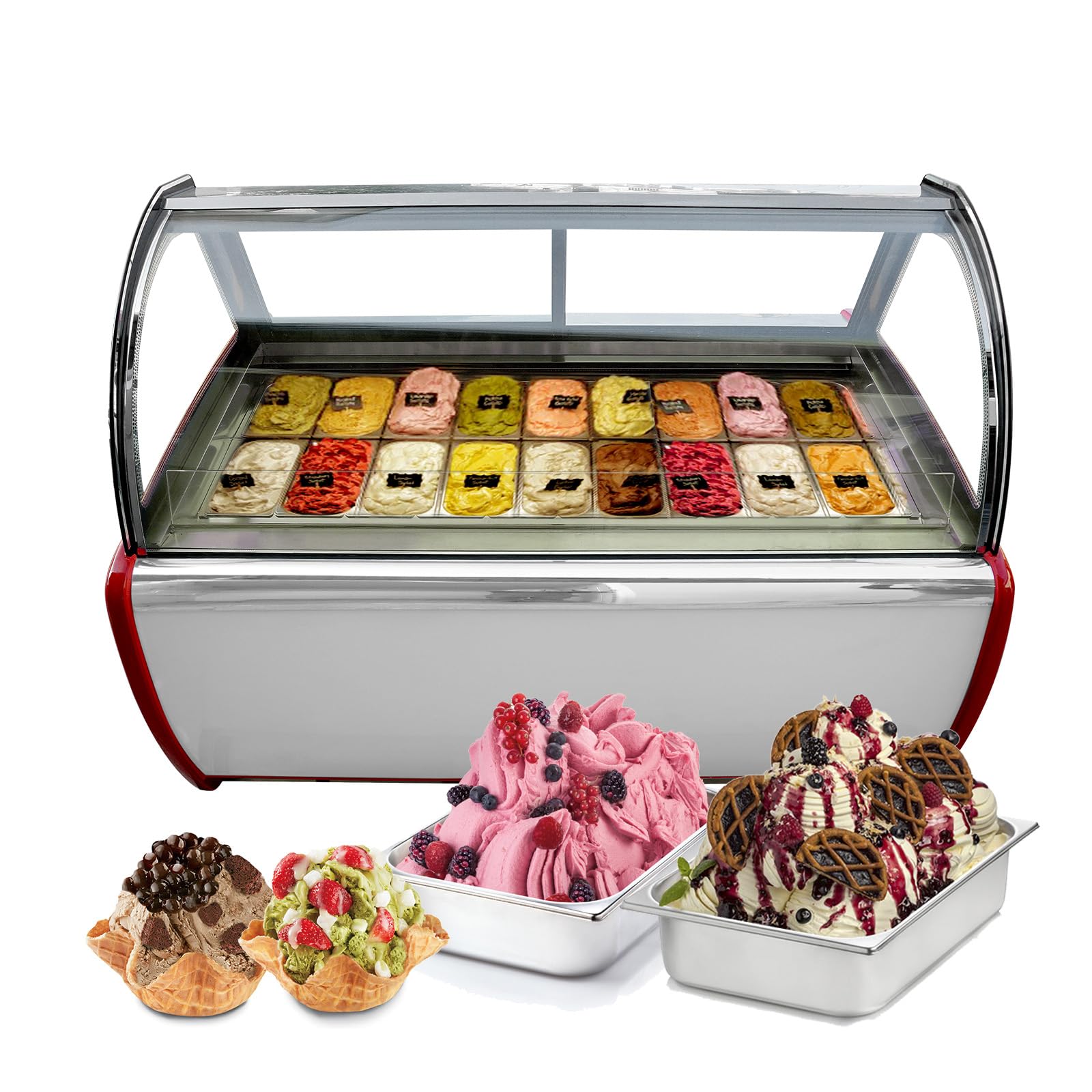 Amazon.com: Kolice: Showcase Display Freezer