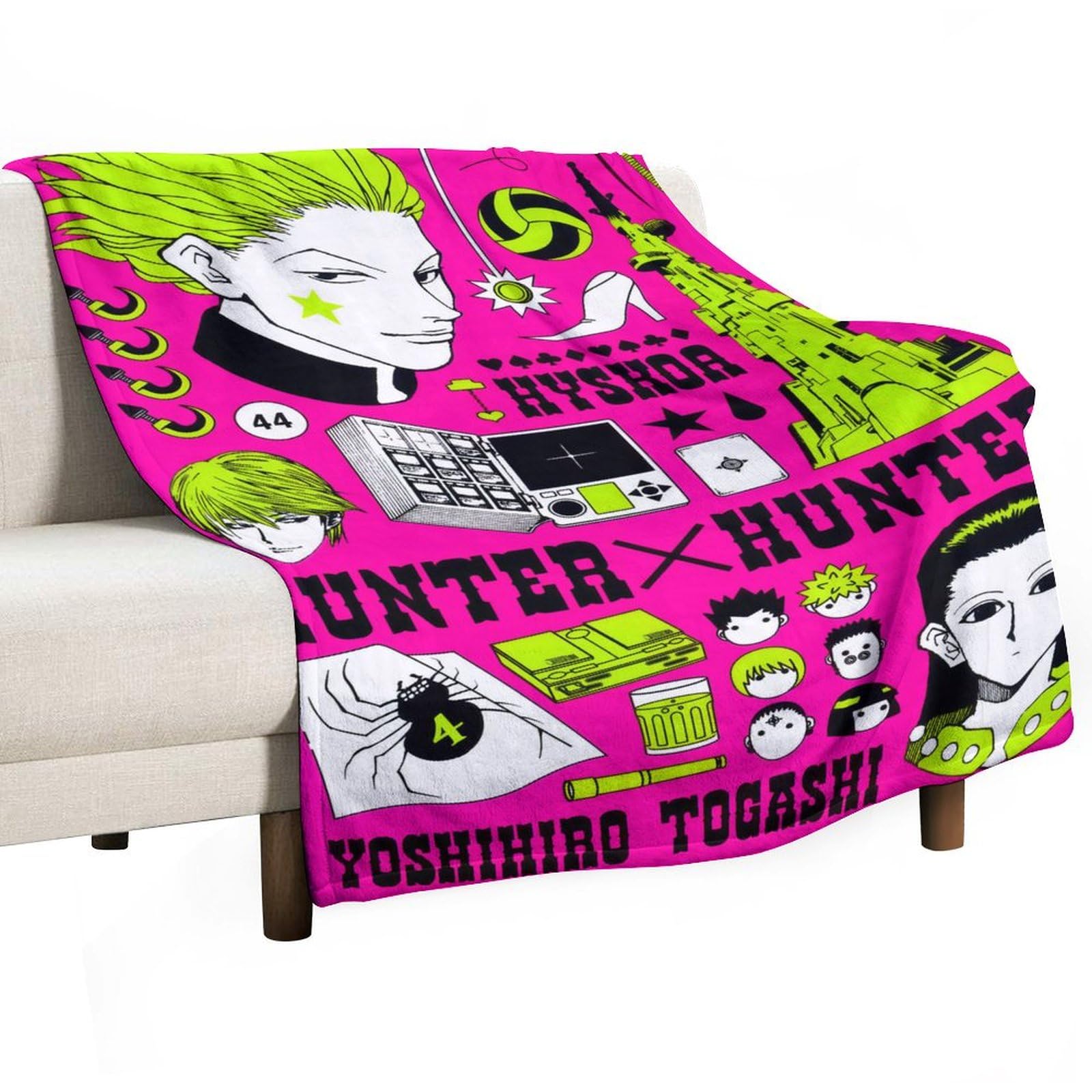 HUNTER×HUNTER大判ブランケット Amazon｜JUST FUNKY ハンター×ハンターブランケット | ハンター