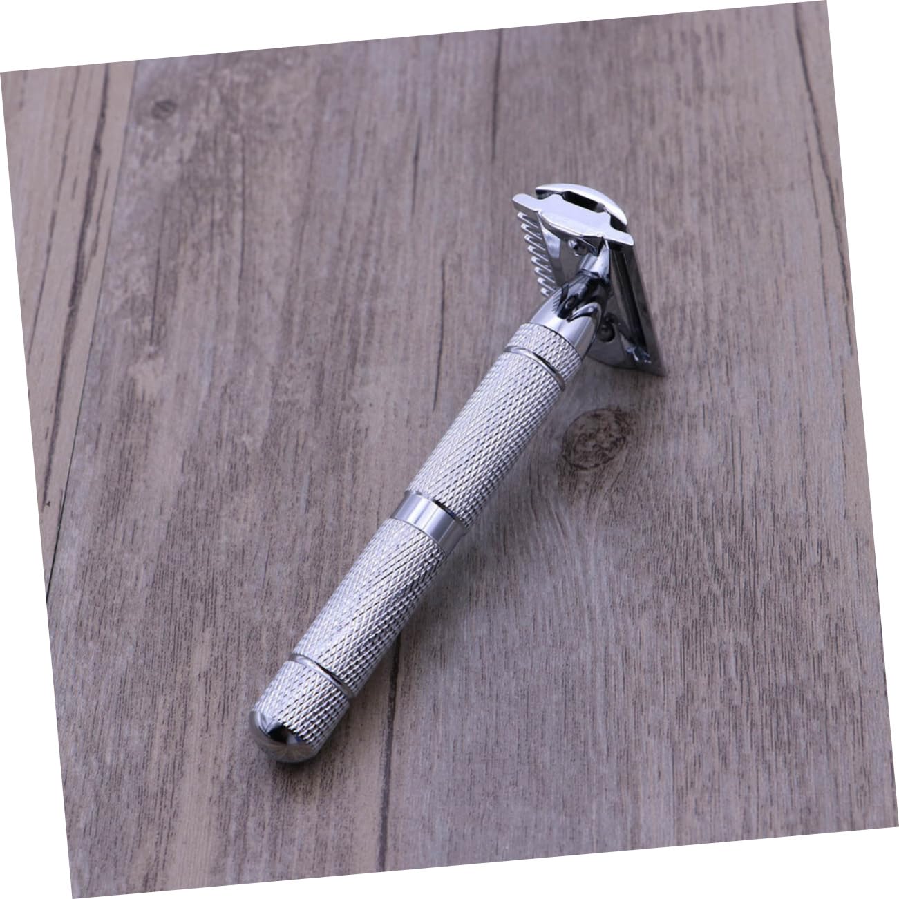 Didiseaon 3pcs Stainless Steel Safety Razor Men's Razor Double Edge Quality Shaver Smooth Shaving